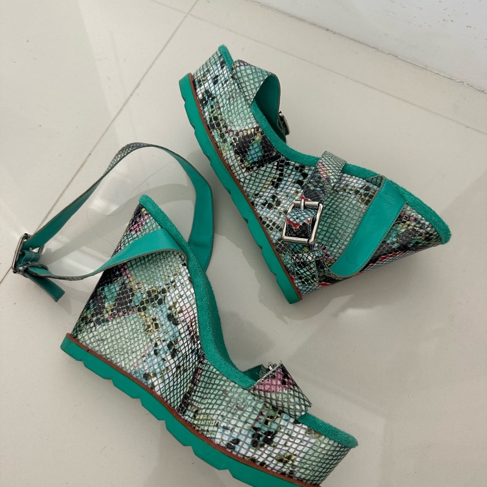 Gently worn BCBG Generation Wedges